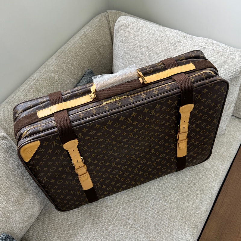 （超級新🆕） LV  Satellite 70 經典老花 旅行箱 超新閒置品【專櫃26萬！】-3