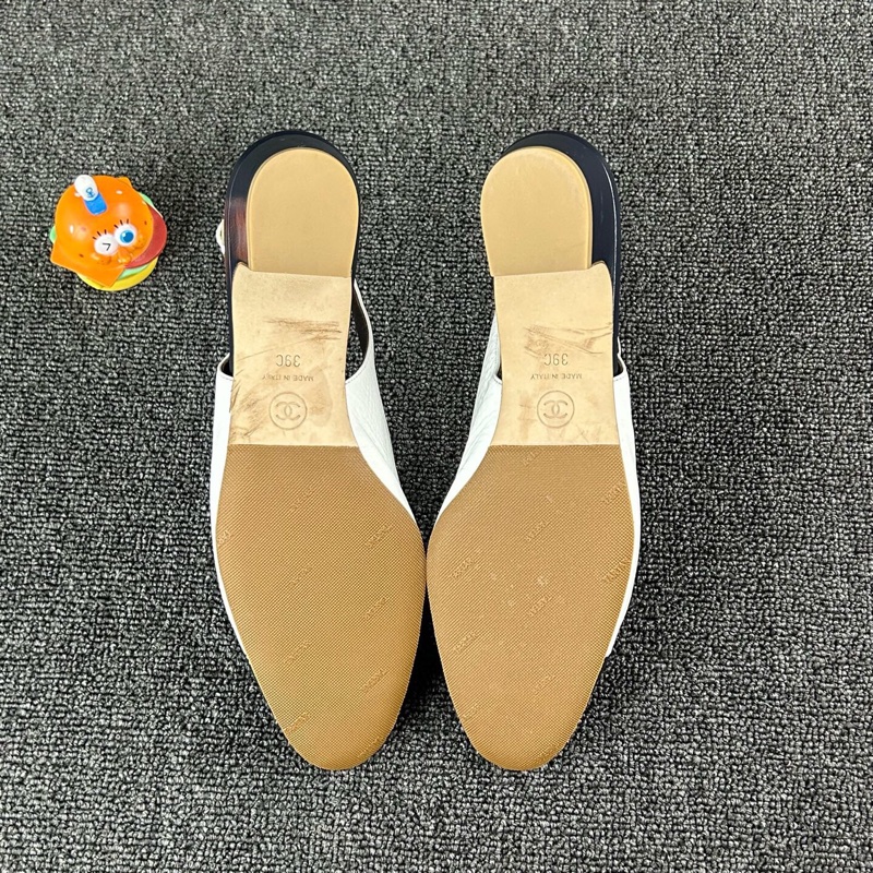 Chanel香奈兒白色25P瑪麗珍鞋 尺碼：39 🧡-5