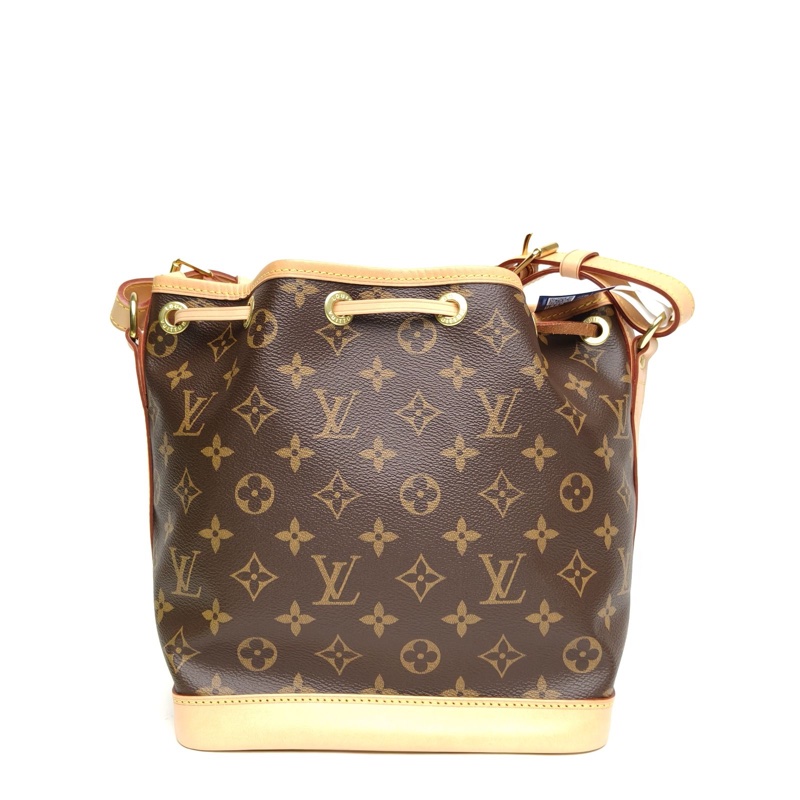 LOUIS VUITTON NOÉ水桶包BB22老花PVC金扣晶片肩背包-2