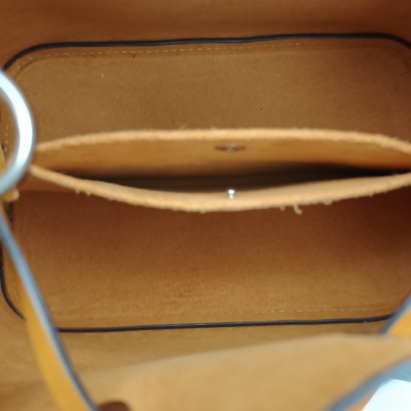 LOUIS VUITTON NÉONOÉ水桶包BB藍色水波紋牛皮銀扣肩背包-4