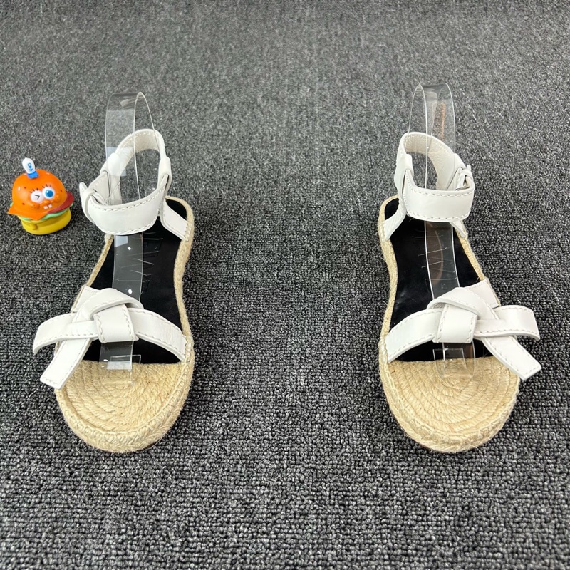 僅室內試穿 loewe羅意威草編涼鞋 尺碼:38 🧡-1