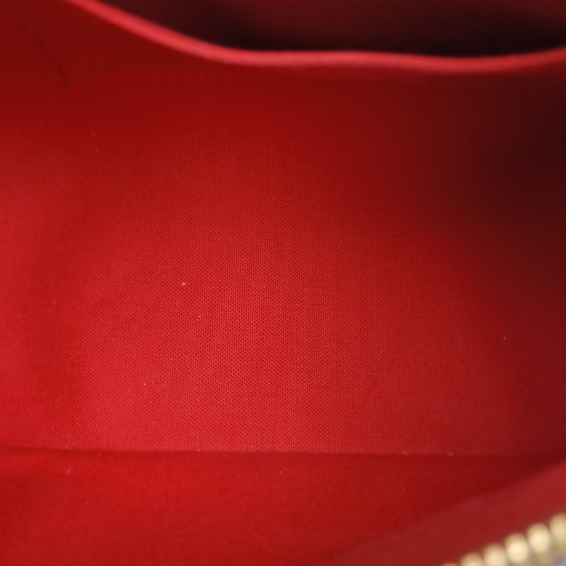 LOUIS VUITTON Speedy20可拆卸黑白寬肩帶老花PVC晶片肩背包-4