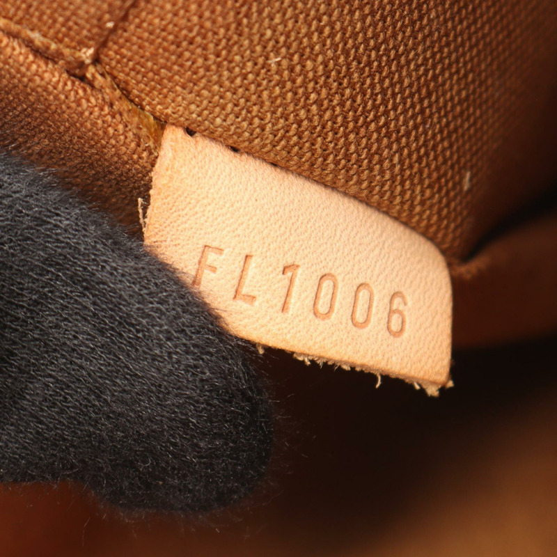 路易威登 Lockit 垂直手提包 M40103 Monogram 皮革棕色二手女士-4