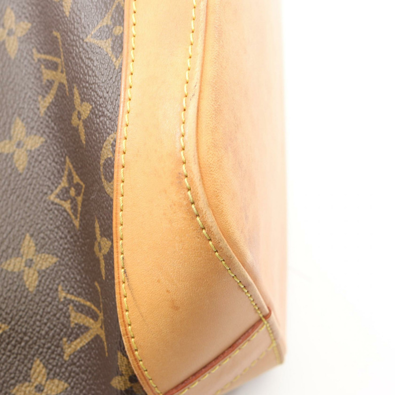 路易威登 Lockit 垂直手提包 M40103 Monogram 皮革棕色二手女士-6