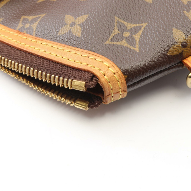 路易威登 Lockit 垂直手提包 M40103 Monogram 皮革棕色二手女士-9