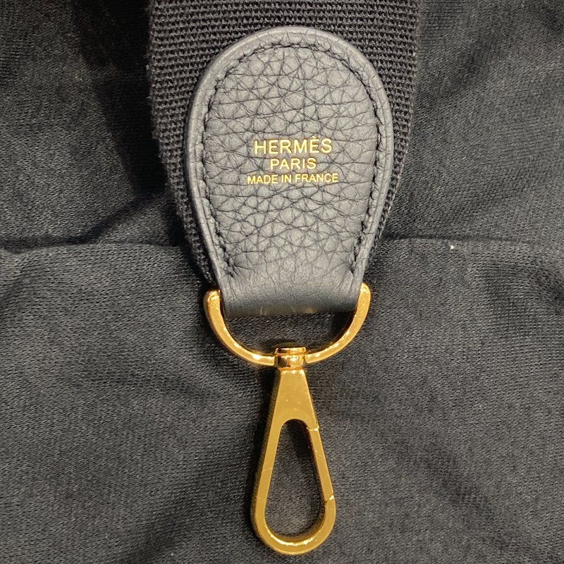 HERMES 愛馬仕 Evelyne III 29 肩背包 牛皮 黑色 金釦-9