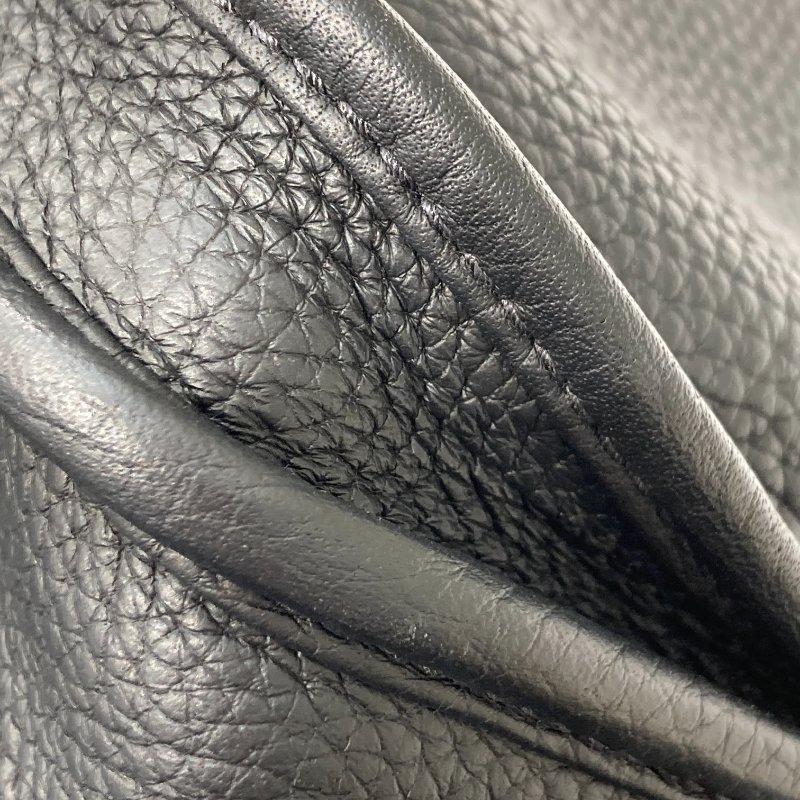 HERMES 愛馬仕 Evelyne III 29 肩背包 牛皮 黑色 金釦-11