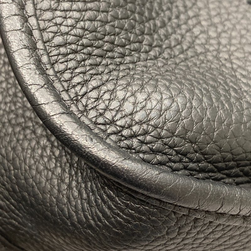 HERMES 愛馬仕 Evelyne III 29 肩背包 牛皮 黑色 金釦-13