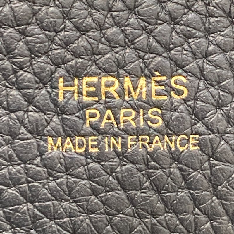 HERMES 愛馬仕 Evelyne III 29 肩背包 牛皮 黑色 金釦-14