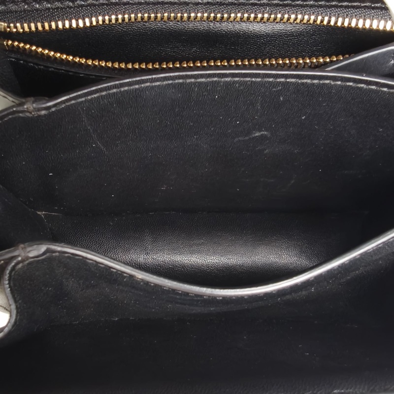 CELINE ClassicBox小號黑色牛皮金扣肩背包-5