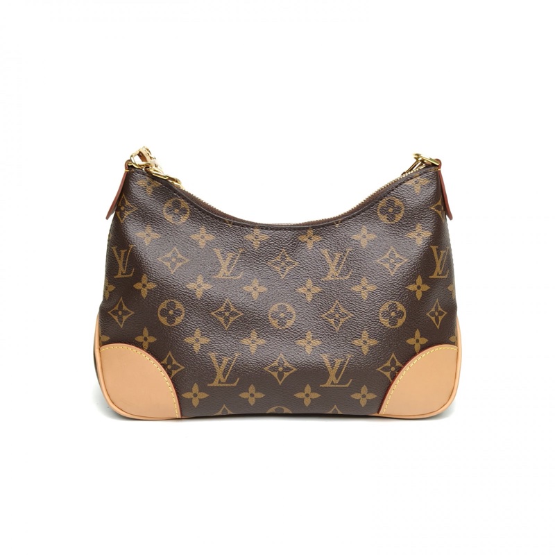 LOUIS VUITTON BOULOGNE牛角包老花PVC晶片肩背包-2