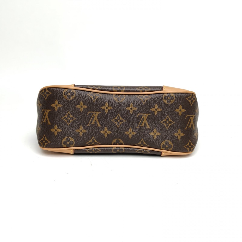 LOUIS VUITTON BOULOGNE牛角包老花PVC晶片肩背包-3