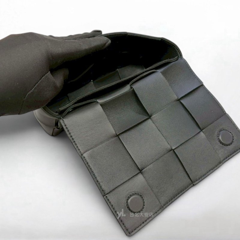 A13220-BV Cassette Belt 4x2 黑色羊皮八格卡帶包-6