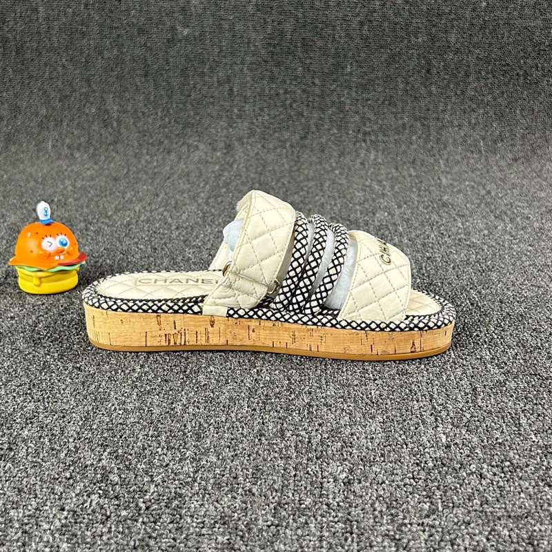 Chanel香奈兒菱格拖鞋 尺碼：36 碼🧡-3