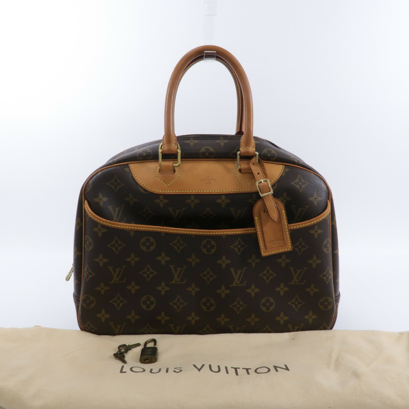 LOUIS VUITTON Monogram Deauville GM手挽袋-11