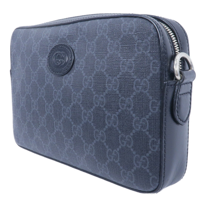 GUCCI 塗層帆布GG Supreme Shoulder Bag肩背袋-2