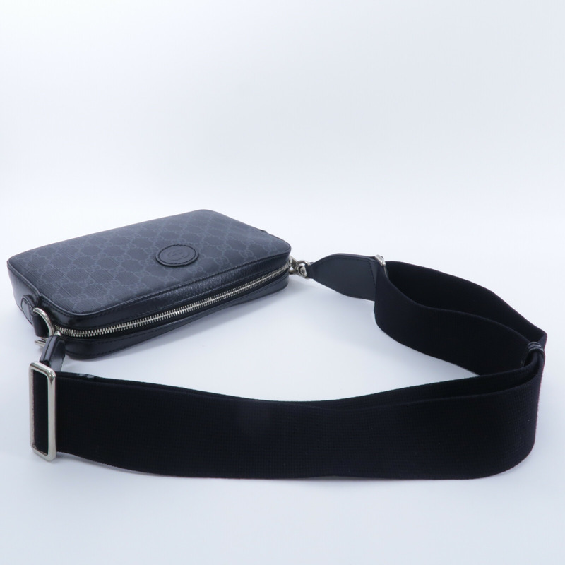 GUCCI 塗層帆布GG Supreme Shoulder Bag肩背袋-8