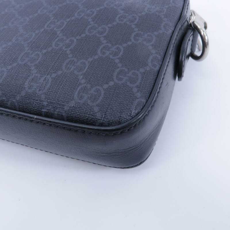 GUCCI 塗層帆布GG Supreme Shoulder Bag肩背袋-10