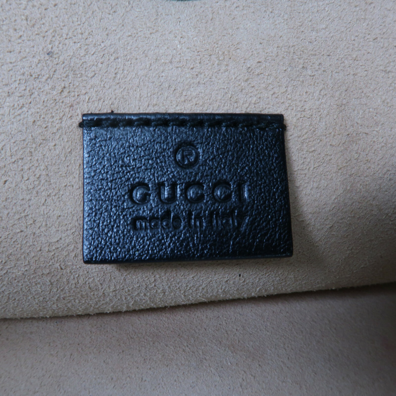 GUCCI 牛皮皮革Rajah Tote鏈帶手挽袋-6