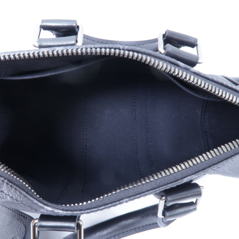 LOUIS VUITTON Monogram Eclipse Keepall Bandouliere 25手挽肩背兩用袋-4