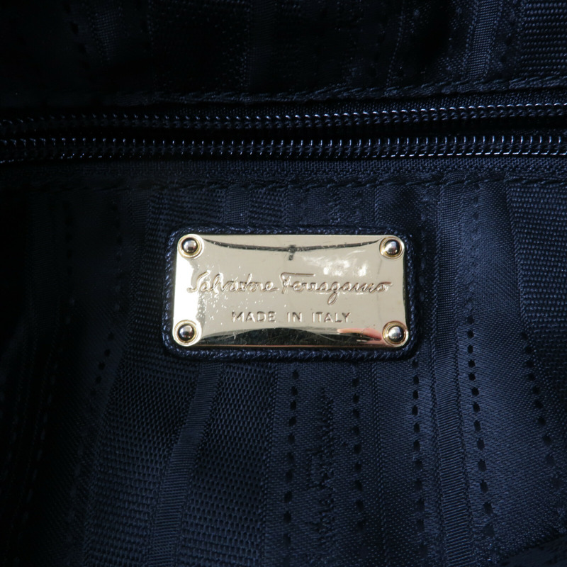 Salvatore Ferragamo 牛皮皮革Shoulder Bag鏈帶肩背袋-6