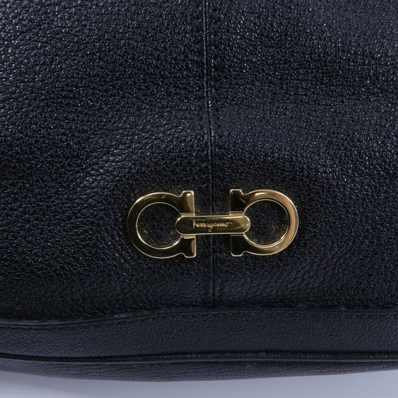 Salvatore Ferragamo 牛皮皮革Shoulder Bag鏈帶肩背袋-7