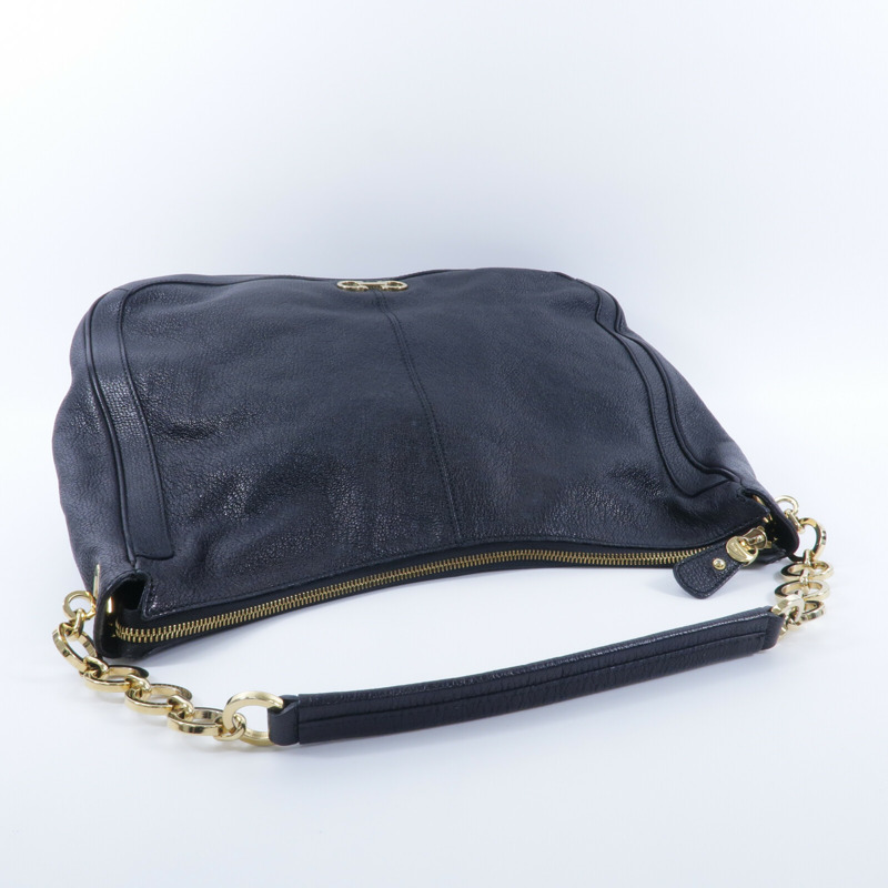 Salvatore Ferragamo 牛皮皮革Shoulder Bag鏈帶肩背袋-8