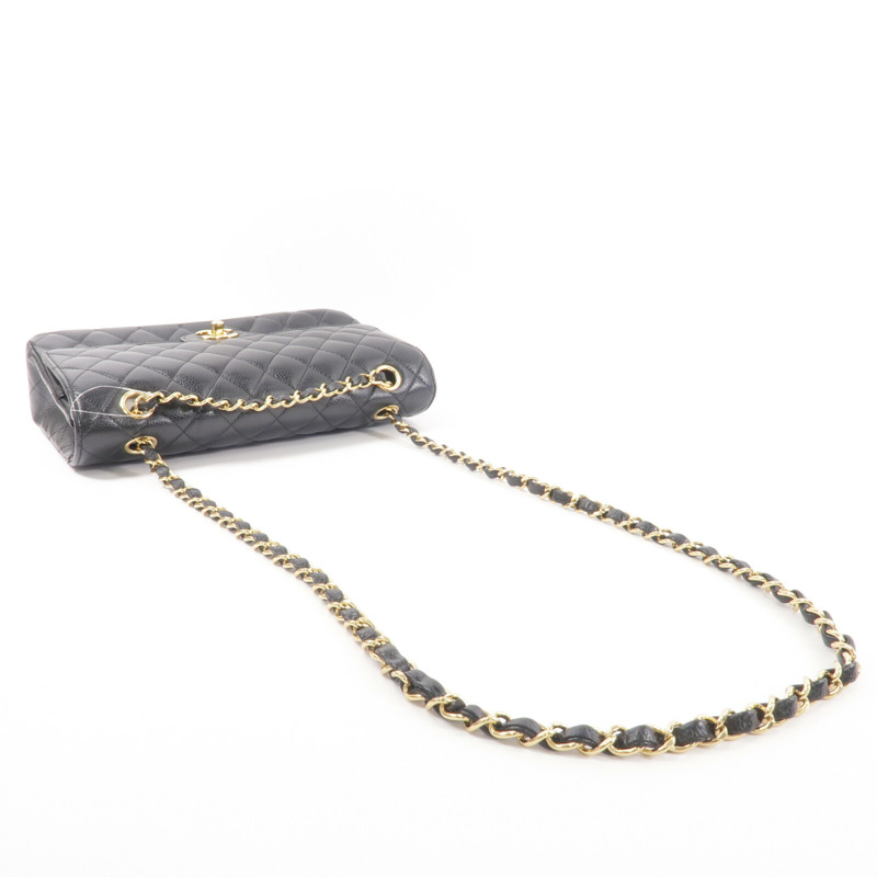 CHANEL 牛皮皮革Classic 25鏈帶肩背袋-8