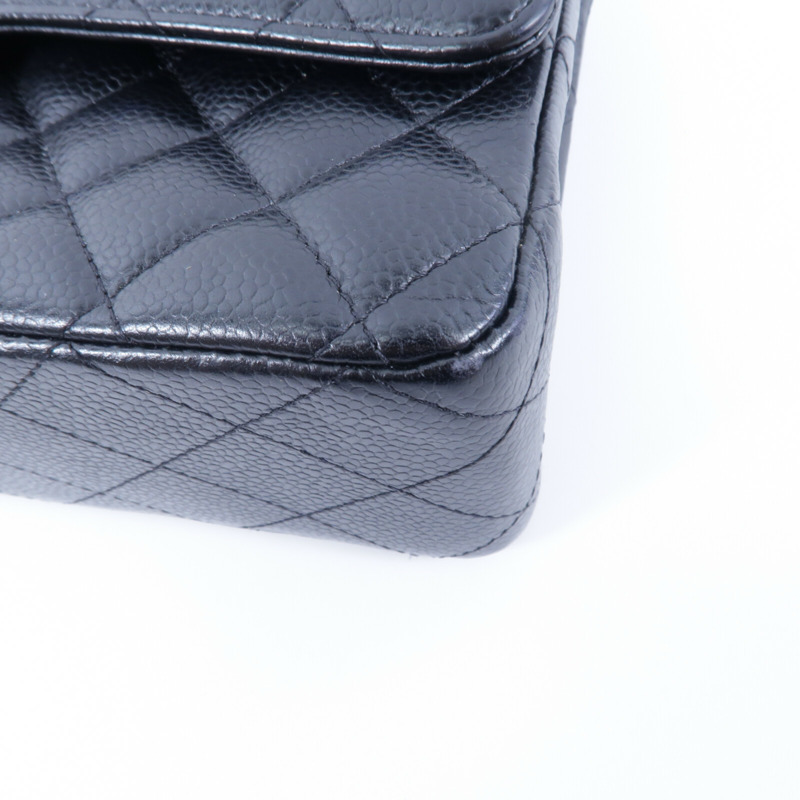 CHANEL 牛皮皮革Classic 25鏈帶肩背袋-10