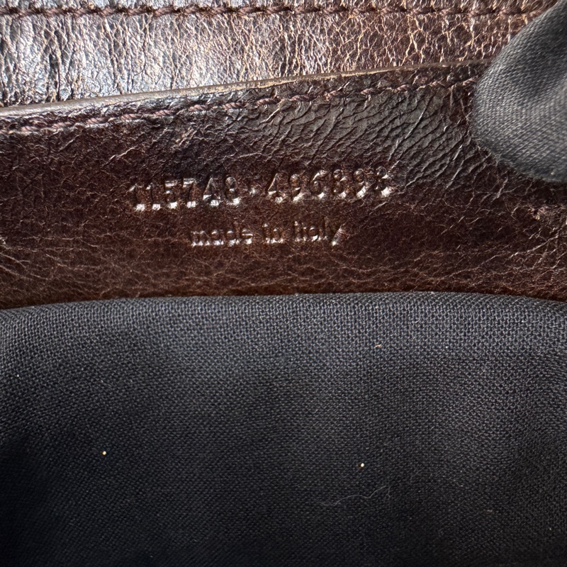 【赫蒂國際精品】Balenciaga Le City 黑色機車包 深棕色 手提包 肩背包 vintage 二手 中古-28