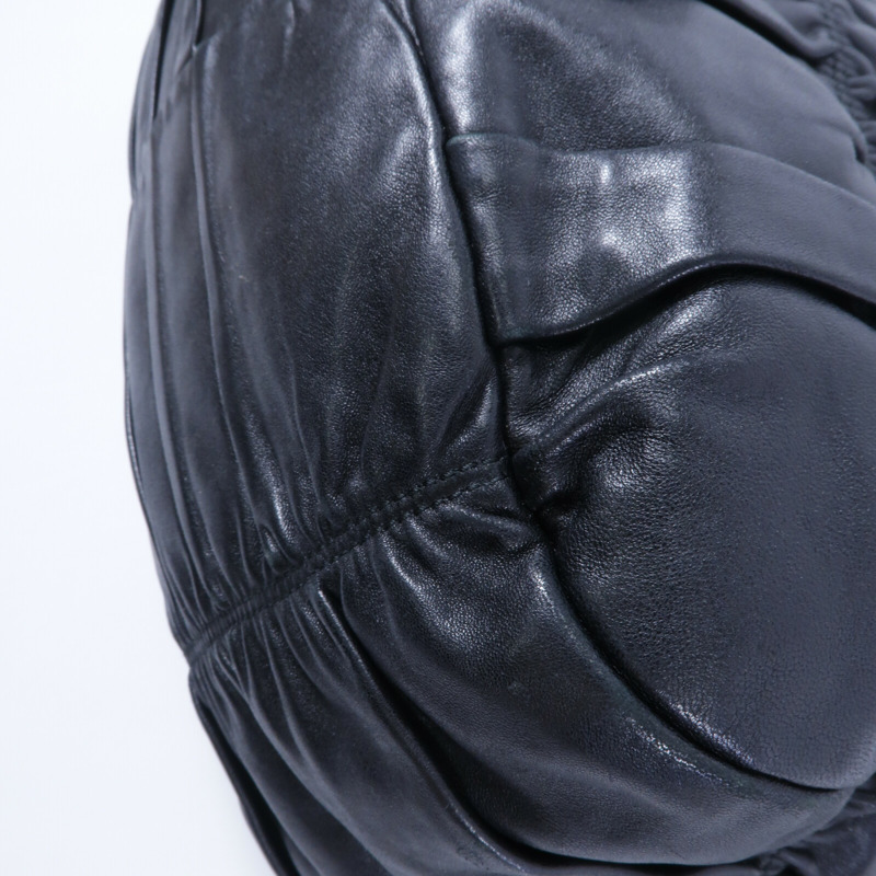PRADA 羊皮皮革Gaufre 2 Way Shoulder手挽肩背兩用袋-12