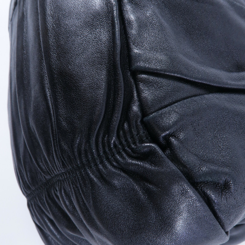 PRADA 羊皮皮革Gaufre 2 Way Shoulder手挽肩背兩用袋-14