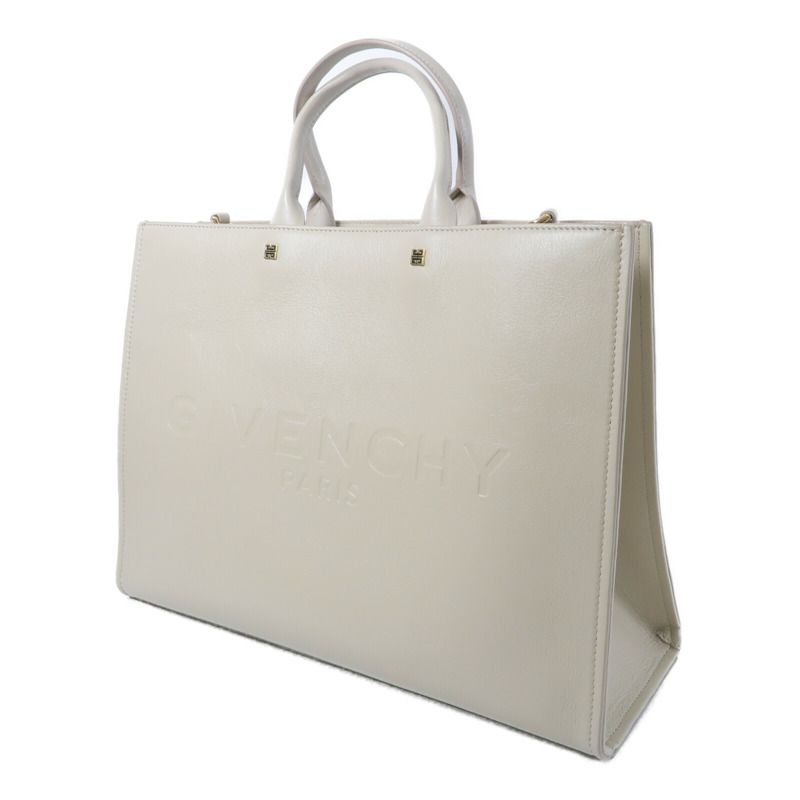 GIVENCHY 牛皮皮革Medium G-Tote手挽肩背兩用袋-2
