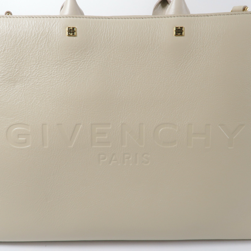 GIVENCHY 牛皮皮革Medium G-Tote手挽肩背兩用袋-5