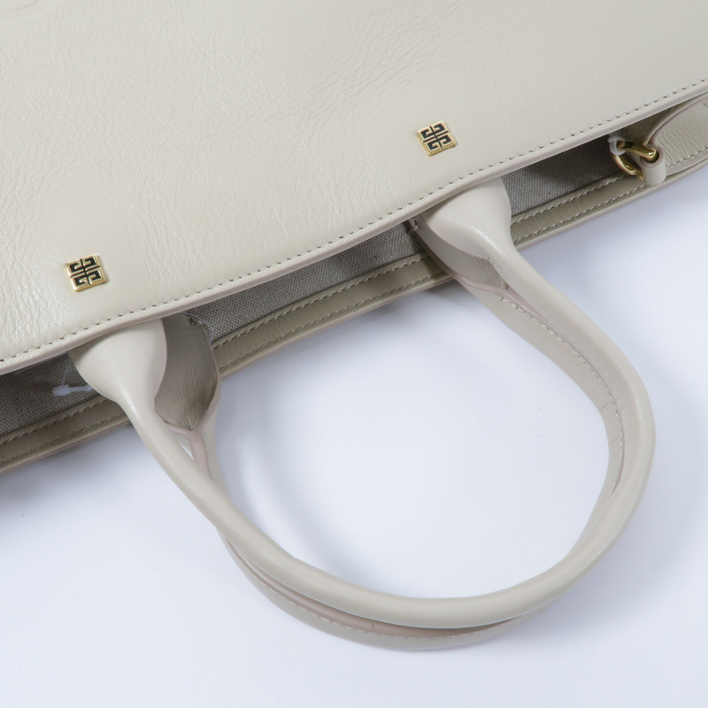 GIVENCHY 牛皮皮革Medium G-Tote手挽肩背兩用袋-9