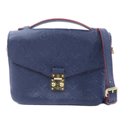 LOUIS VUITTON Monogram Empreinte Pochette Metis手挽肩背兩用袋
