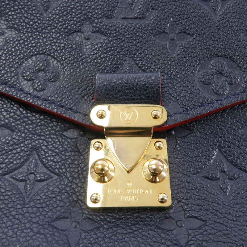LOUIS VUITTON Monogram Empreinte Pochette Metis手挽肩背兩用袋-5