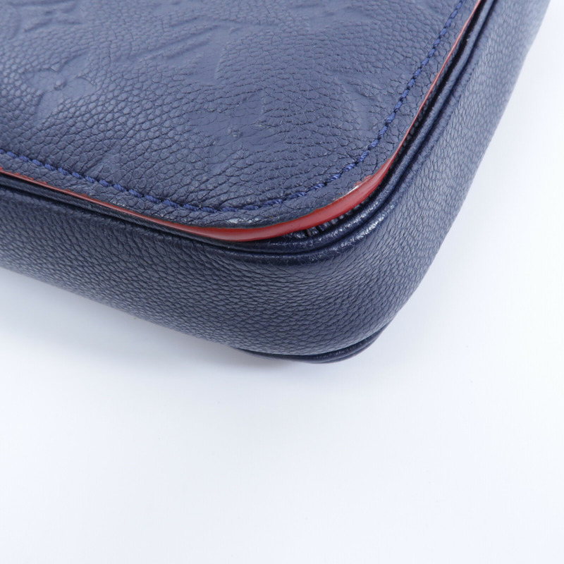 LOUIS VUITTON Monogram Empreinte Pochette Metis手挽肩背兩用袋-11