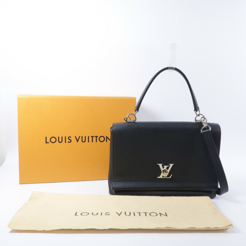 LOUIS VUITTON 牛皮皮革Lockme II手挽肩背兩用袋-9