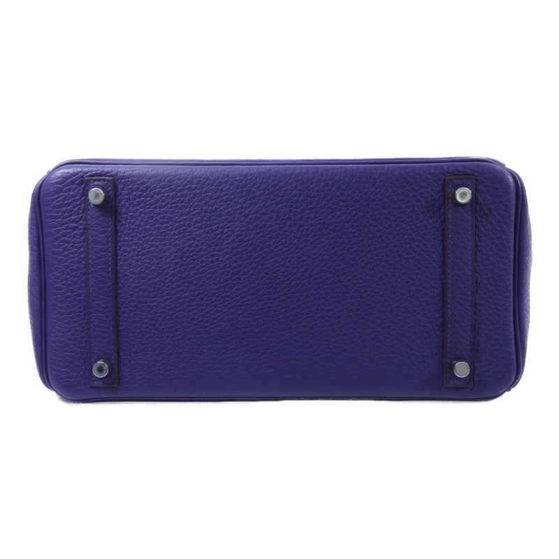 HERMES Togo皮革Birkin 30手挽袋Iris-3