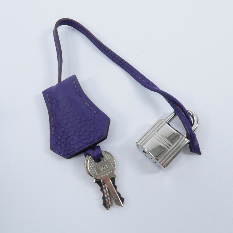 HERMES Togo皮革Birkin 30手挽袋Iris-8