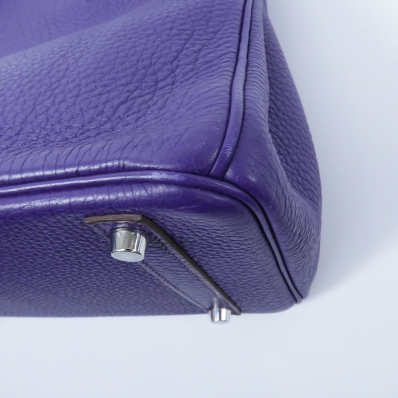 HERMES Togo皮革Birkin 30手挽袋Iris-11