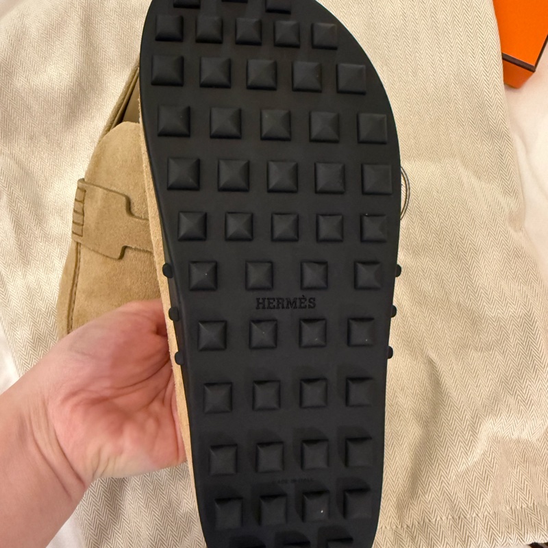 💖Hermes Mix 穆勒鞋 半拖💖 39號 全新-3
