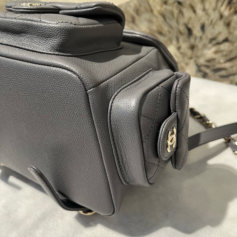 Chanel Duma後背包三口袋-6