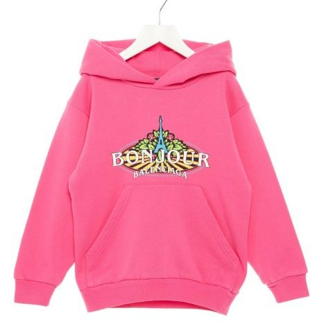 💎Han's house精品服飾💎Balenciaga 巴黎世家  連帽 衛衣 帽T 現貨童裝8歲-2