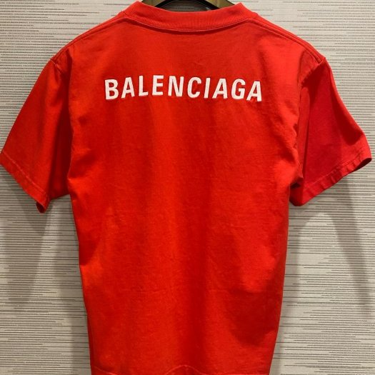 💎Han's house精品服飾💎Balenciaga 巴黎世家 刺繡 LOGO 短 T 短袖 現貨童裝8歲-0