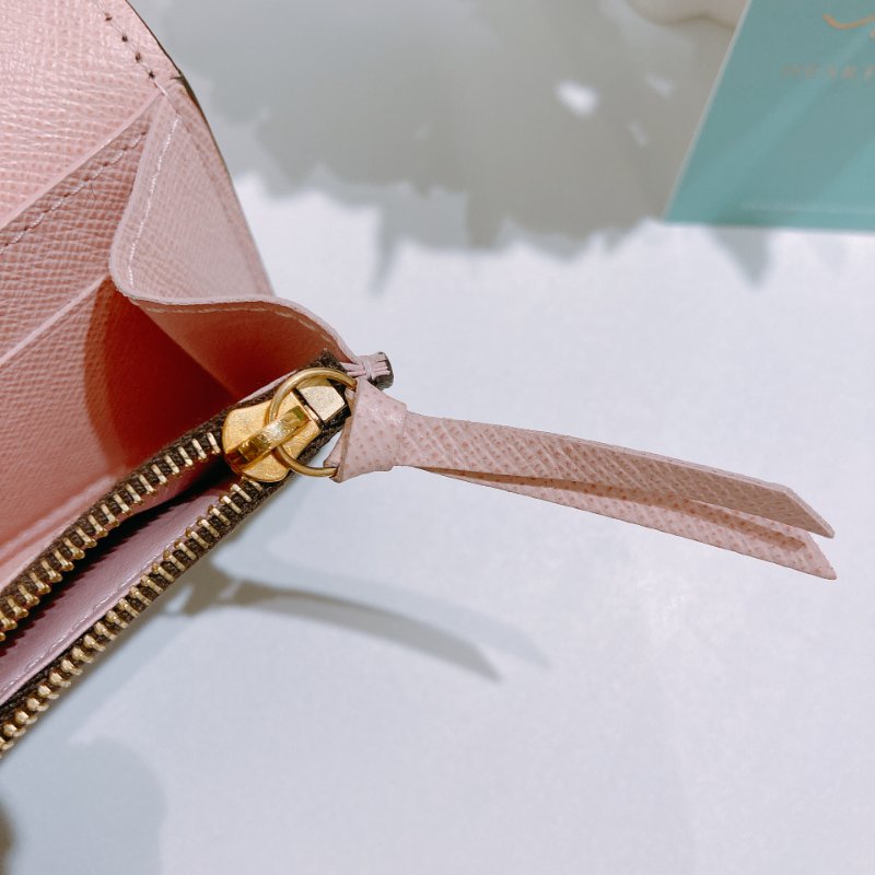 TW4847 Louis Vuitton 路易威登經典花紋零錢包 Rosalie Coin Purse Monogram Canvas Pink-15
