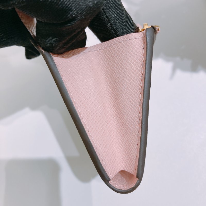 TW4847 Louis Vuitton 路易威登經典花紋零錢包 Rosalie Coin Purse Monogram Canvas Pink-16