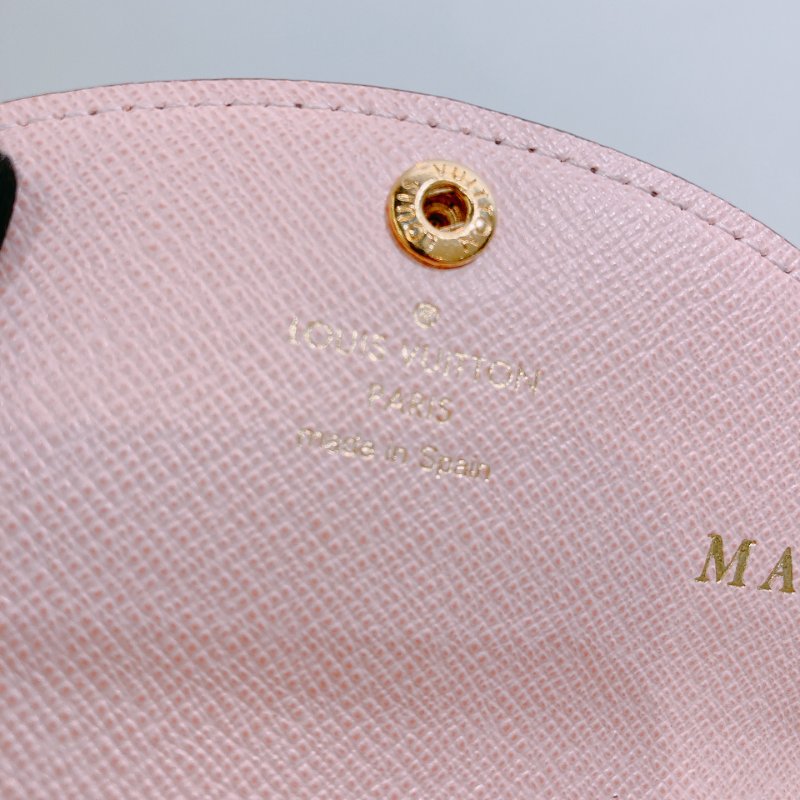 TW4847 Louis Vuitton 路易威登經典花紋零錢包 Rosalie Coin Purse Monogram Canvas Pink-25