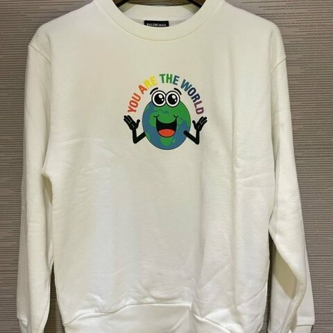 💎Han's house精品服飾💎Balenciaga 巴黎世家 LOGO 長袖 大學T 衛衣現貨 孩款童裝10歲